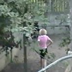 Pic of Bad girls caught pissing in the yard