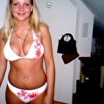Pic of Bare titted girls lift up and shake asses in panties