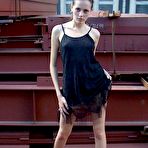 Pic of Nasty girls loses off top and then panties in the street