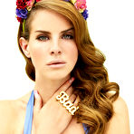 Pic of Lana Del Rey sexy and undressed posing scns