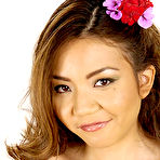 Pic of Fresh faced Anal loving Asian babe satisfying two men