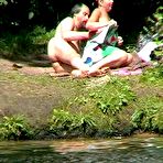 Pic of Nudists filmed as they make out on a beach