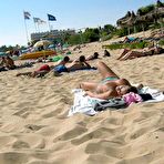 Pic of Check out gorgeous blonde nudists having some fun