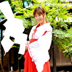 Pic of Teen Yuuno Hoshi gets caught in the garden