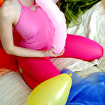 Pic of I have always thought balloons felt so good, something about that soft sticky latex against my skin. When I was cleaning up from a party the other day I couldn`t help myself from playing with them. I got so horny!