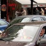 Pic of SexPreviews - Redhead Molly is bound naked in public and used by two strangers