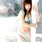 Pic of Cute innocent teen model shyly smiles