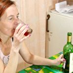 Pic of Drunk mature housewife gives her pussy for guy's first sex experience