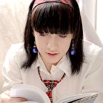 Pic of Sex Previews - Serena busty black hair schoolgirl is stripped and double fucked by two guys