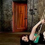 Pic of SexPreviews - Iona Grace redhead teen with FF natural breasts is hogtied made to cum