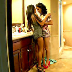 Pic of - Teen BFF - Amateur Teens - Best friends first time threesome porn -