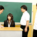 Pic of Horny teacher Maho Sawai gets in group sex | Japan HDV