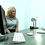 Pic of SexPreviews - Simone Sonay anal milf banged in the ass with a fat strapon during job interview