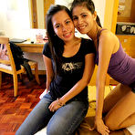 Pic of Hot Asian threesome with chubby and skinny Filipinas