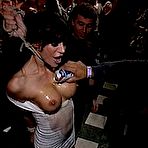 Pic of SexPreviews - Gia DiMarco is rope bound and group fucked in public bar