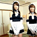 Pic of Hairy Tokyo Teens Japanese maids pleasing with their hairy twat!