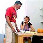 Pic of Old farts young tarts - Senior teacher having sex with a freckled student!