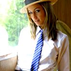 Pic of OnlyMelanie.com Melanie Walsh UK Page 3 model solo girl stockings model