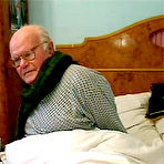 Pic of Old farts young tarts - Grandpa having fun with a naughty teenie!