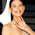 Pic of Behati Prinsloo nipslip at 2015 Vanity Fair Oscar Party