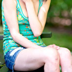 Pic of Cute Pale Amateur Outdoors at Erotic Beauties