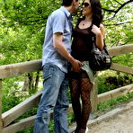 Pic of Couple having public sex