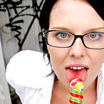 Pic of Brunette Schoolgirl Blaire - Girls Out West