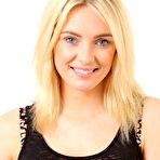 Pic of Stacey M from Only Tease in a miniskirt with opaque black stockings | Only Tease Fan