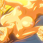 Pic of TITANIME.COM PRESENTS : Big tittied hentai bukkake gets groupfucked hard with huge cocks