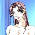 Pic of Bondanime.com - Busty hentai slave gets sucked her huge boobs and throttle  