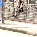 Pic of When our creepy camera man told us about his recent discovery, we pushed him to follow her around. @ PantyhoseAddict