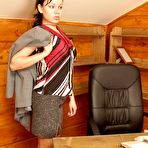 Pic of SecretaryPantyhose :: Deborah&Igor naughty office pantyhose sex