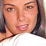 Pic of Busty Tyler shows off her shaven pussy going bottomless