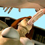 Pic of TITANIME.COM PRESENTS : 3D hentai Elf sucking a bigcock and cumface in the beach 