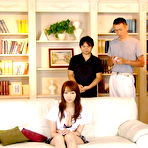 Pic of Izumi Tachibana gets filled with multiple cocks and cum during a photo-shooting | JapanHDV