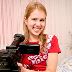 Pic of Abigail at AllTeenStars.com-Two hot teens videotaping of each other