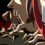 Pic of Horny threesome hentai cuties hot jerked lucky man