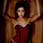 Pic of Josie Ann rocking an old Saloon dress.
