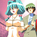 Pic of Tied up hentai Yumiko gets whipped and going to cum lots