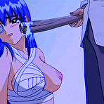 Pic of Hentai slave gets shoved with hand and slammed fucked hard