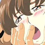 Pic of Bondanime.com - Busty japanese hentai maid gets licked and brutally fucked 