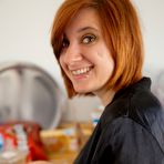 Pic of Chelse Bell of Cosmid gets naked while making breakfast
