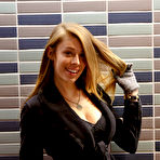 Pic of Gracie Thibble showing off a bit in public.