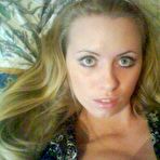 Pic of Naughty big-tittied chick showing off her huge breasts