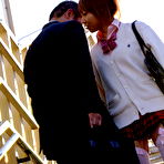 Pic of Sweet teen Rui Hazuki gives head on parking