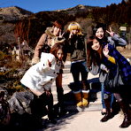 Pic of Steaming hot orgy in hot springs for the cam