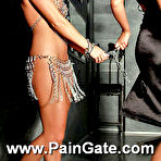 Pic of Hot brunette Felicitas in pain