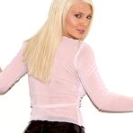 Pic of Shaved Pussies of kelle-marie-02-blonde-shaved-vulva-pink-dildo by ALS Angels | 15 Women Clitoris Pics