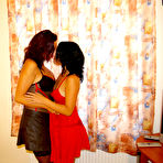 Pic of Horny teeny slut having fun with a wet housewife