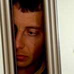 Pic of Lewd babe in silky tights spreading her pussy lips while getting ass fucked